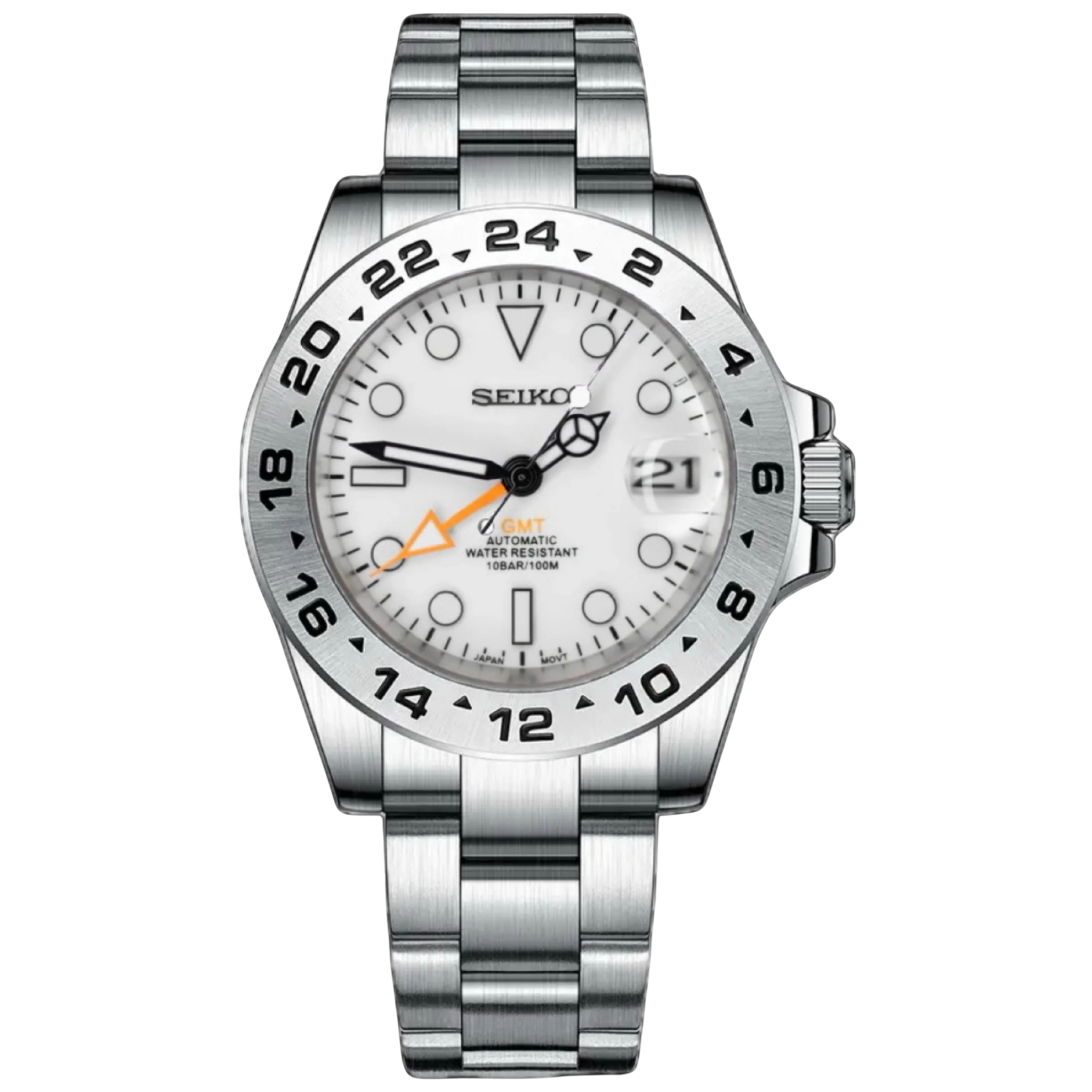 WHITE DIAL EXPLORE