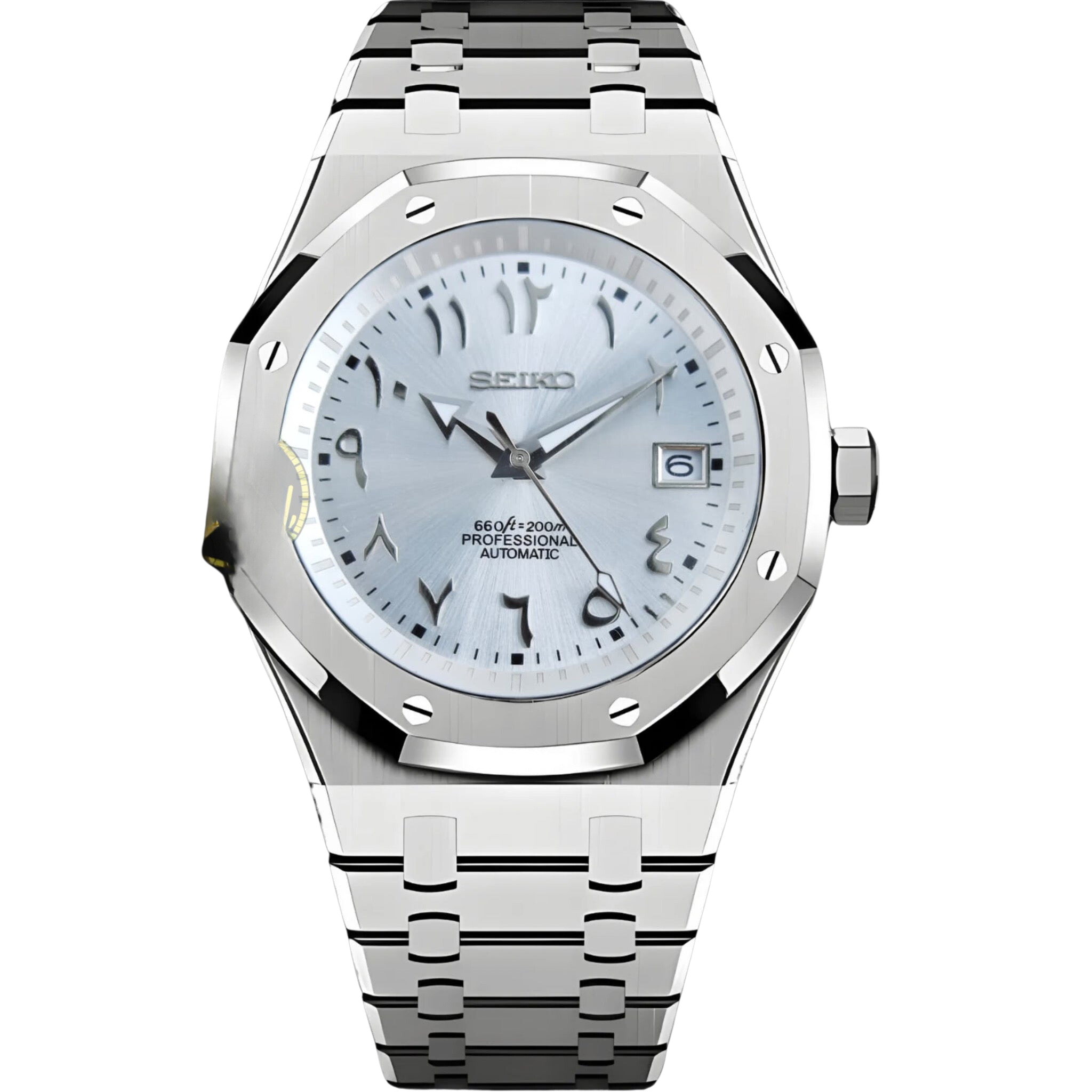 ROYAL MOD LIGHT BLUE ARABIC DIAL