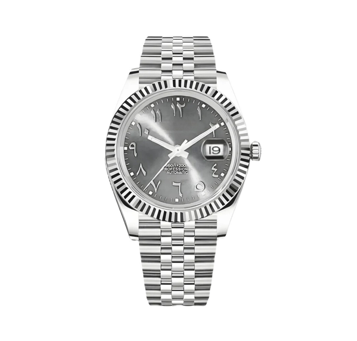 GREY ARABIC DIAL