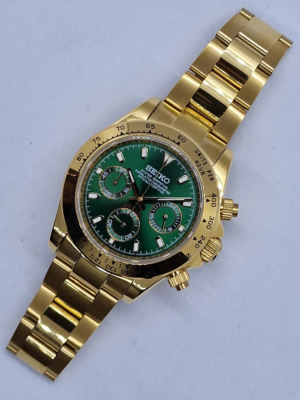 GREEN AND GOLD