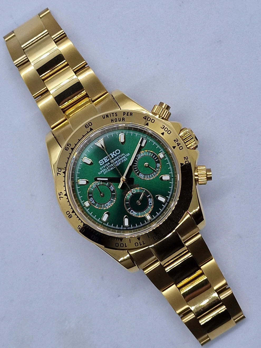 GREEN AND GOLD