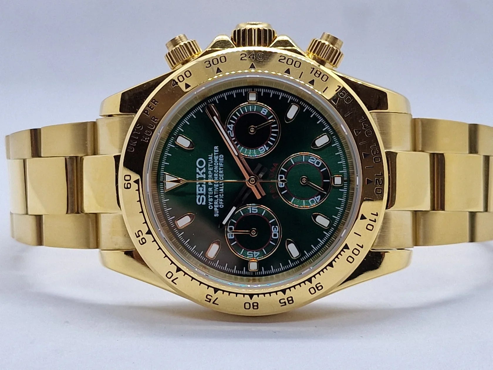 GREEN AND GOLD