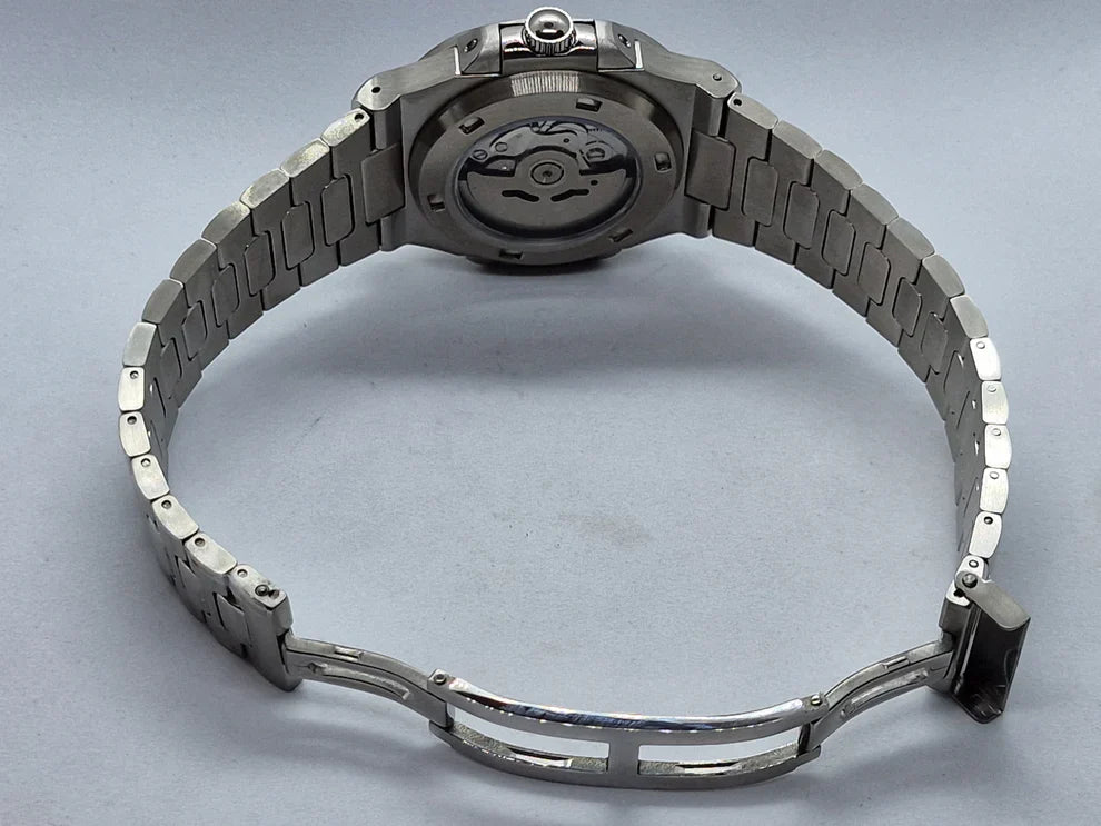 BLUE DIAL OPEN HEART
