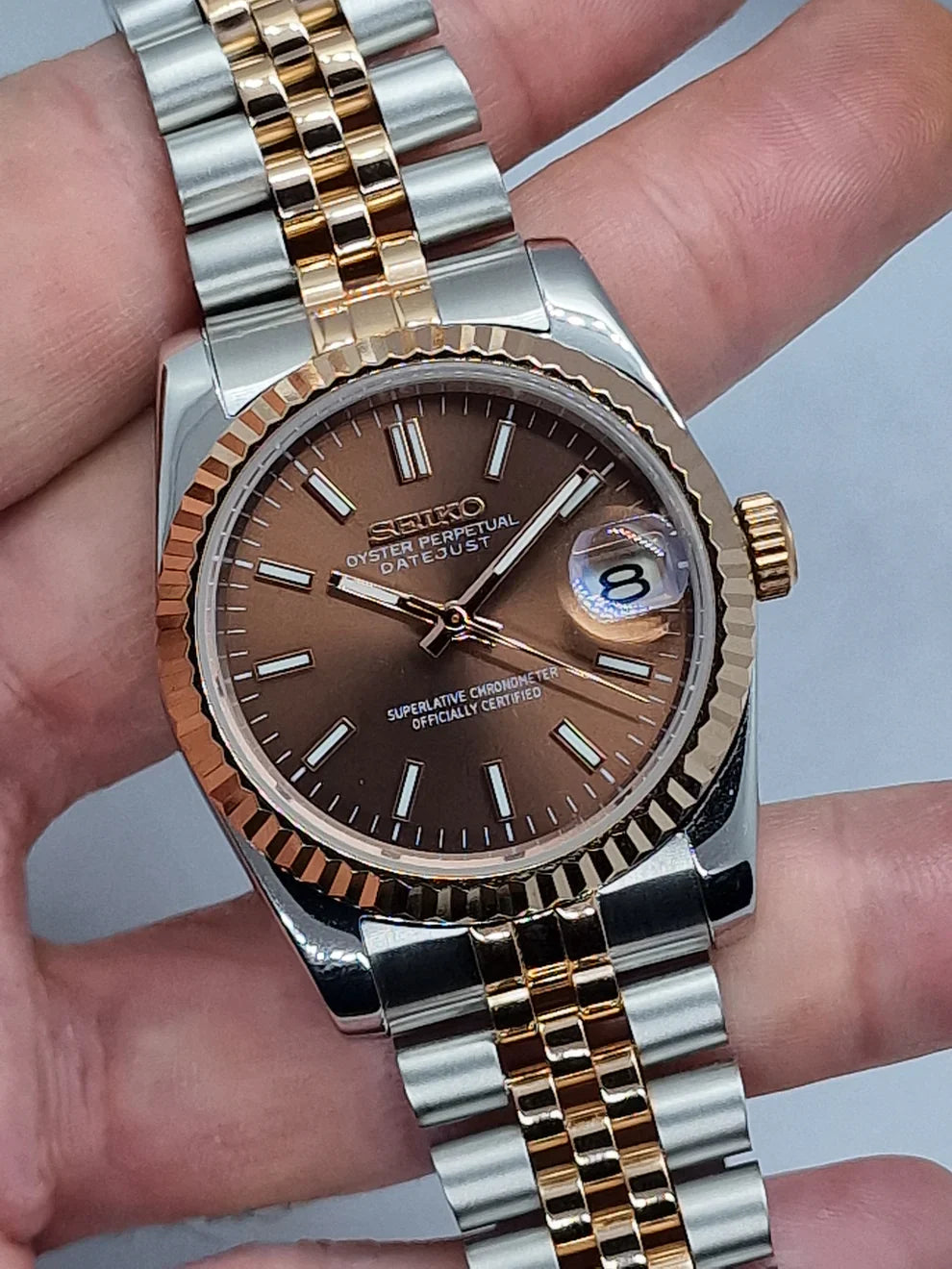 TWO TONE CHOCOLATE DIAL