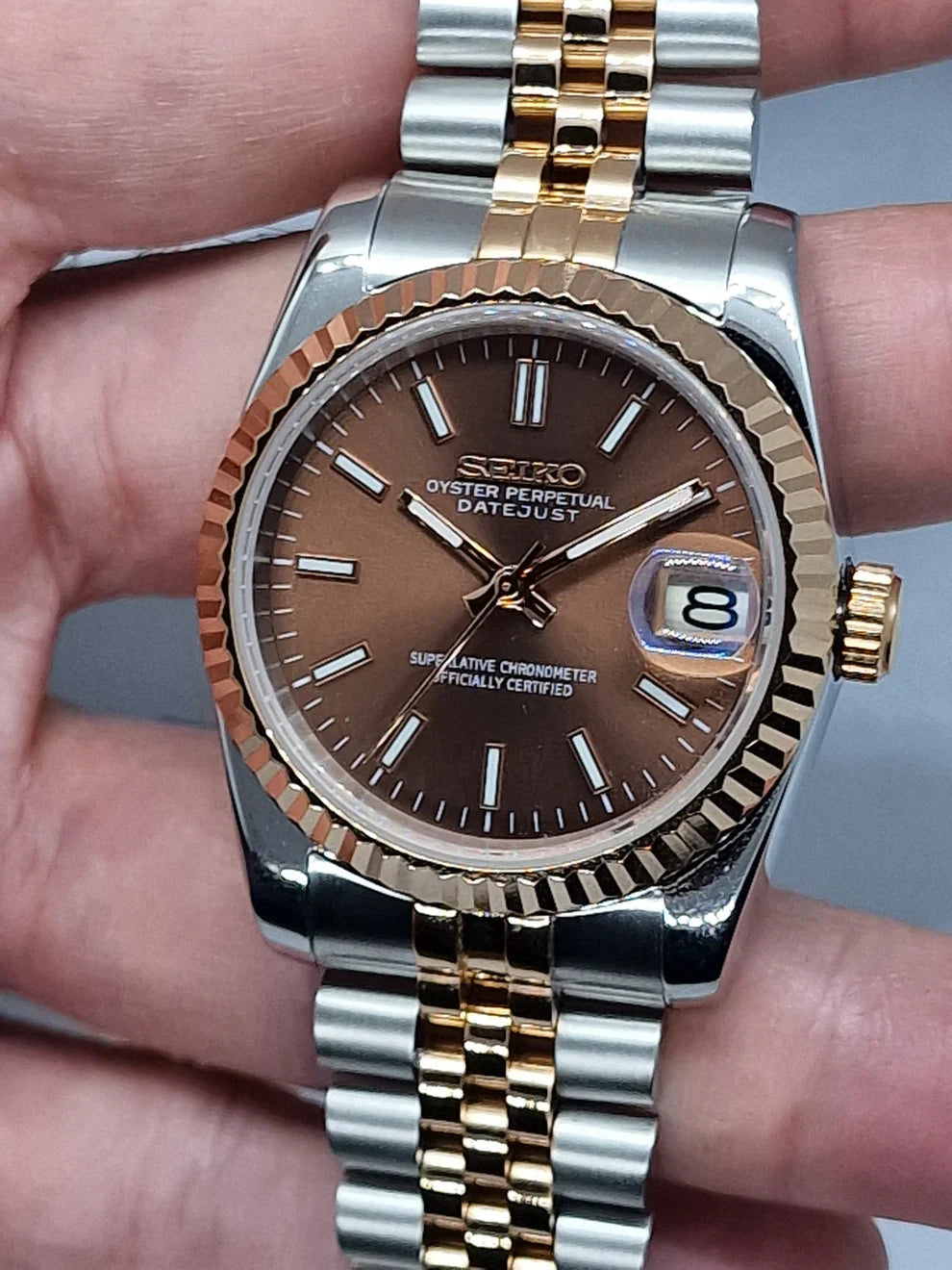 TWO TONE CHOCOLATE DIAL
