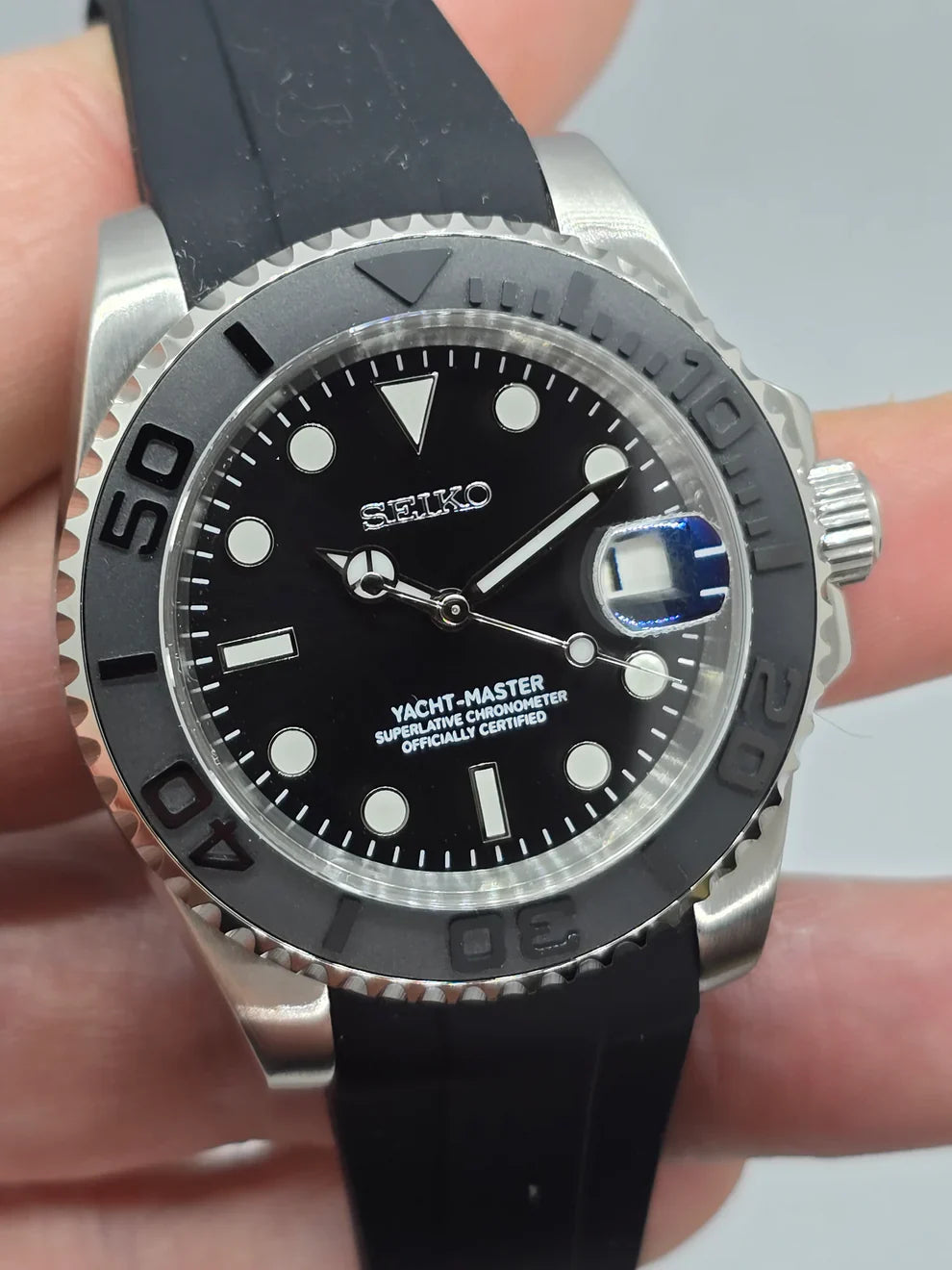ALL BLACK OCEAN DIAL
