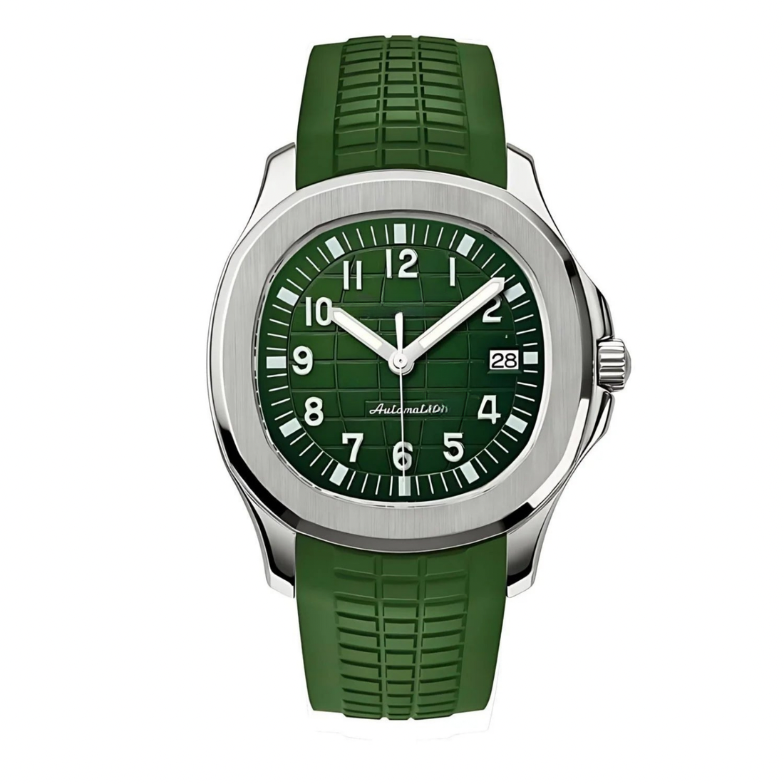 GREEN DIAL & STRAP GLOW IN THE DARK