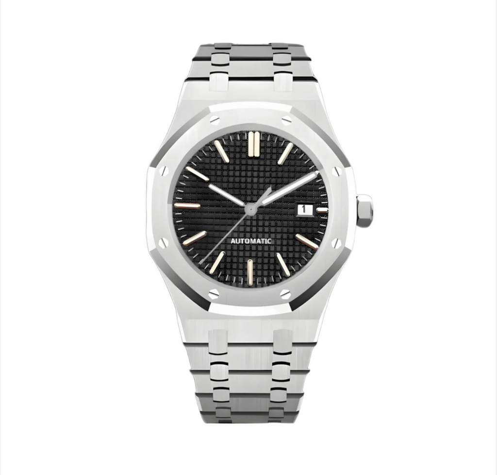 ROYAL SILVER BLACK DIAL