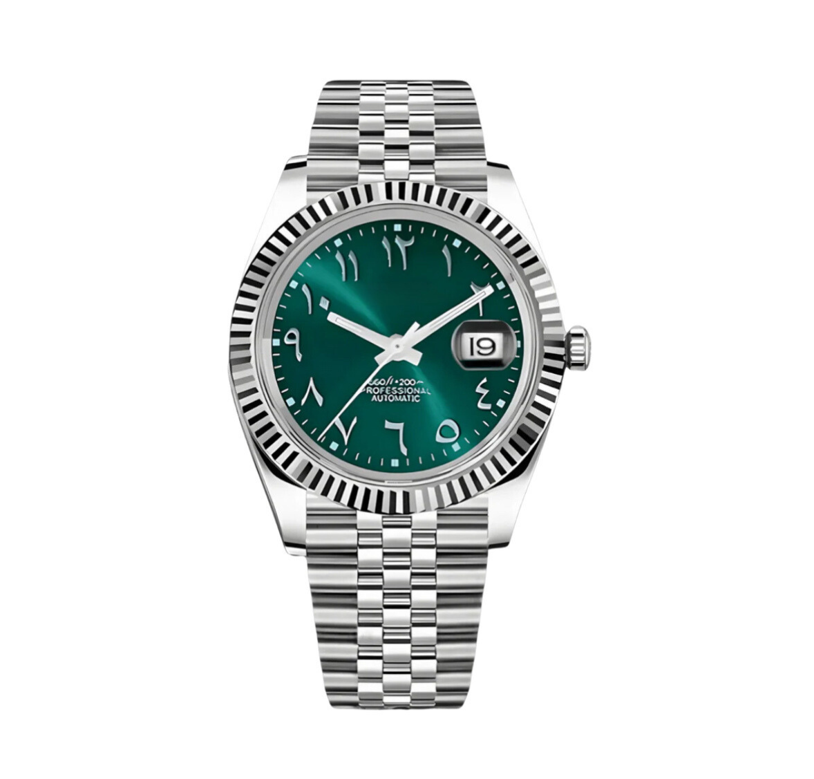 GREEN ARABIC DIAL