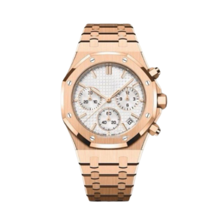 ROYAL ROSE GOLD WHITE DIAL