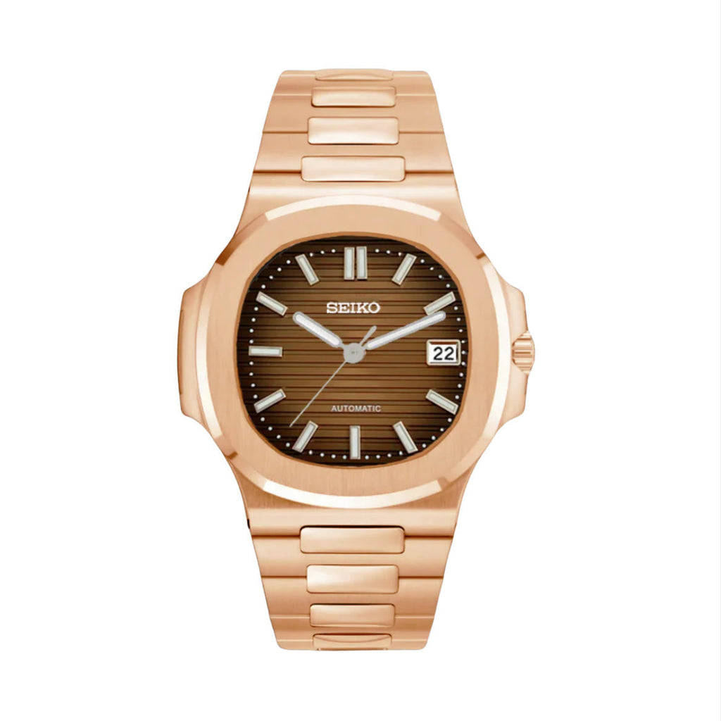 ROSE GOLD BROWN DIAL