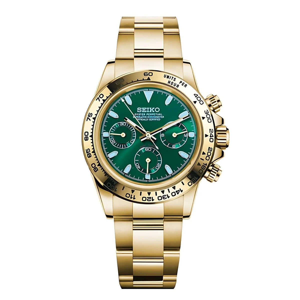 GREEN AND GOLD