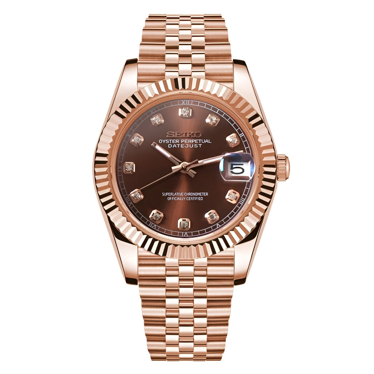 ROSE BROWN DIAL