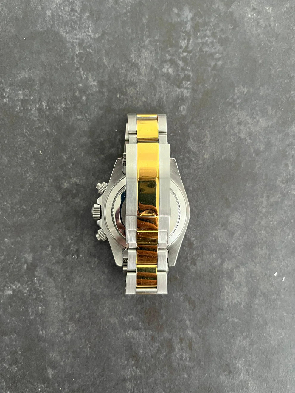 WHITE DIAL TWO TONE