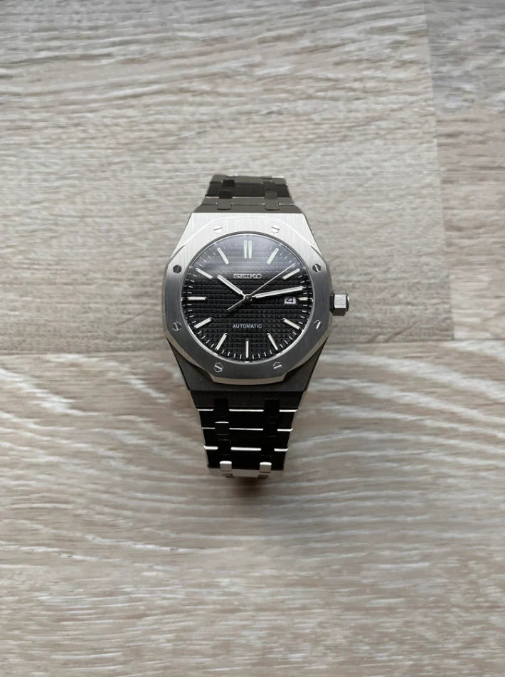 ROYAL SILVER BLACK DIAL