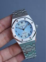 ROYAL MOD LIGHT BLUE ARABIC DIAL