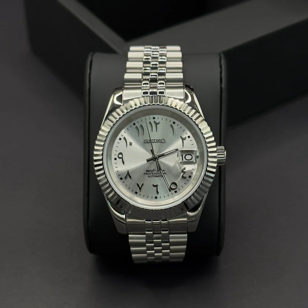 GREY ARABIC DIAL