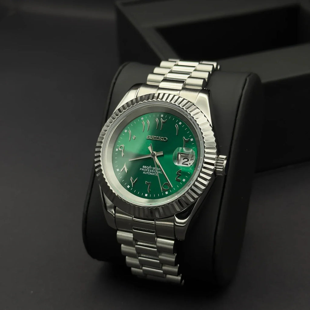 GREEN ARABIC DIAL