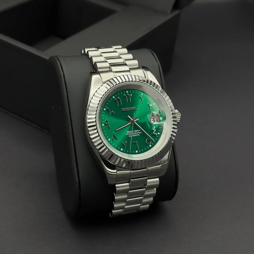 GREEN ARABIC DIAL